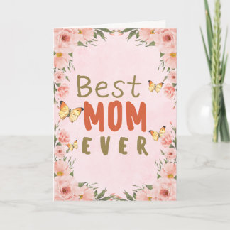 Mother's Day Folded Greeting Card