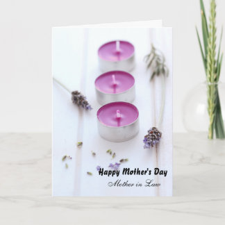 Mother's Day for Mother in law Card