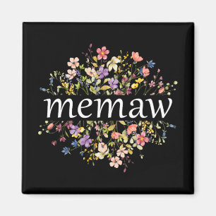Mothers Day For Mum Wildflower Floral Women#39; #3 Magnet