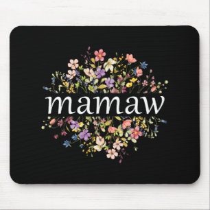 Mothers Day For Mum Wildflower Floral Women#39; #3 Mouse Mat