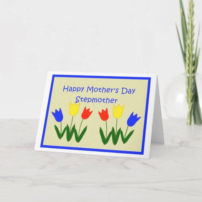 Mother's Day for Stepmother Card (Front)
