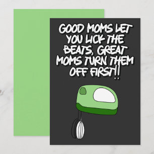 Mothers Day Funny Sarcastic Meme Holiday Card