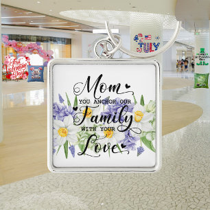 Mothers day "Garden of Love" Key Ring