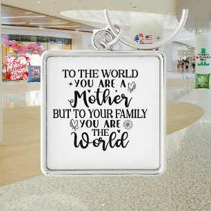 Mothers day "Garden of Love" Key Ring