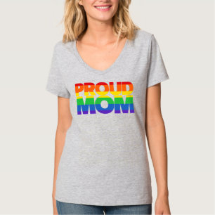 Mother's Day Gay Pride Proud Mum LGBT Parent T-Shirt