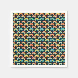 Mother's Day Gift Colourful Rainbow Napkin