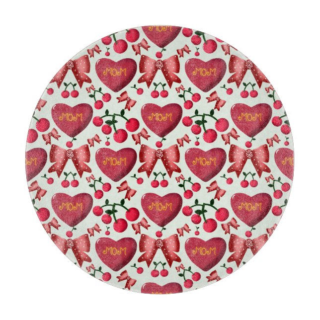 Mother's day gift  cutting board (Front)