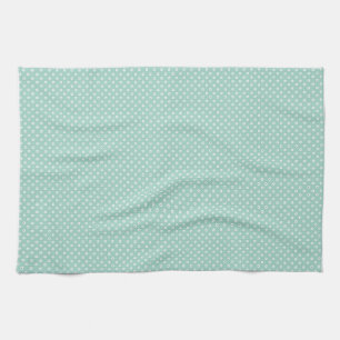Mother's Day Gift Daisies On Mint Tea Towel