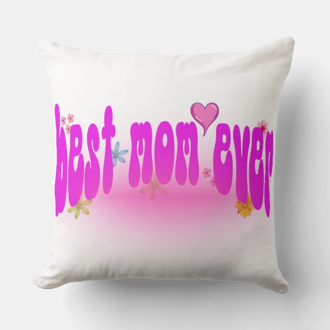  - Mother's Day Gift - Decorative Pillow for Mum - (Front)
