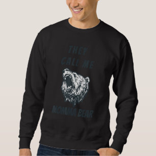 Mother's Day Gift for Momma Bear Wife Grandmother Sweatshirt