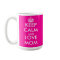 Mother's Day Gift Idea | Pink Keep Calm Travel Mug