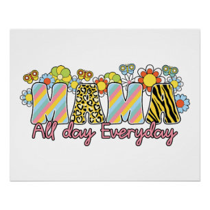 Mother's Day Gift Mama All Day Everyday Poster