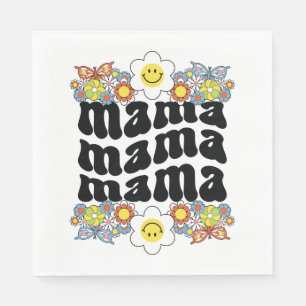 Mother's Day Gift Mama Mama Mama Napkin