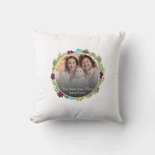 Mother's Day Gift Memorable Family Photo Best Mum Cushion