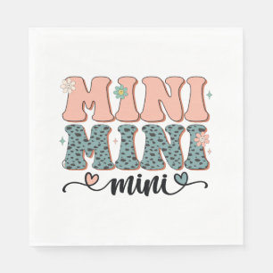 Mother's Day Gift Mini Floral Napkin