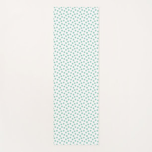 Mother's Day Gift Mint Daisies Yoga Mat