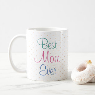 Mothers Day Gift Modern Elegant Colourful Template Coffee Mug