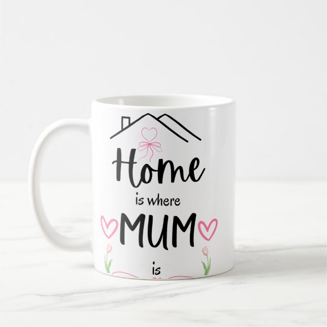 Mother's Day Gift Mug (Left)