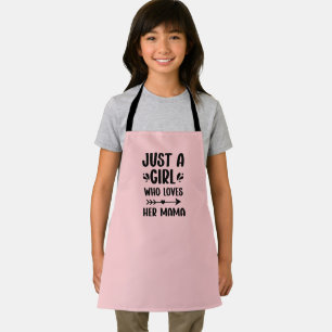 Mothers Day Gift Mum daughter matching  kitchen Apron