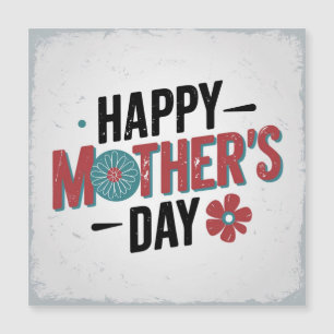 Mother's Day Gift, Mum Gift Magnetic Invitation