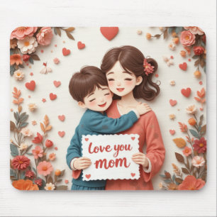 Mothers day gift mum mouse mat