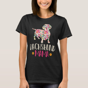Mothers Day Gift Wiener Mum Weenie Dog Vintage Dac T-Shirt