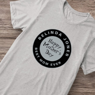 Mother's Day Gift's Best Mum Vintage Retro Tri-Blend Shirt