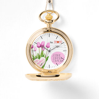 Mother's Day Gold Pocket Watch