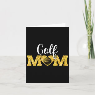 Mother's Day Golf Mum Funny Sport Golf Lover Card