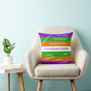 Mother's Day Great Adorable Mum Loving Patient  Cushion