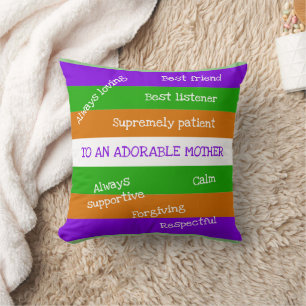 Mother's Day Great Adorable Mum Loving Patient  Th Cushion