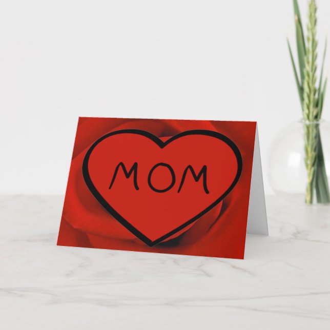Mothers Day Greeting Card (Front)