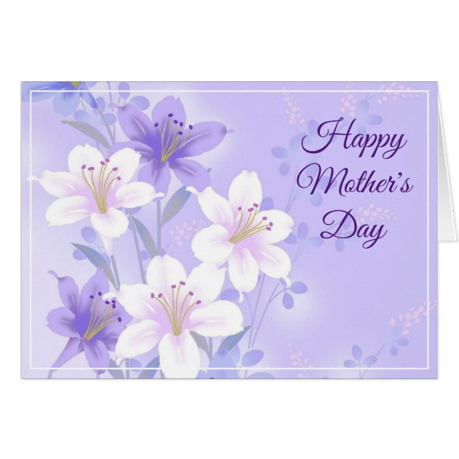 Mother's Day Greeting Card (Front Horizontal)