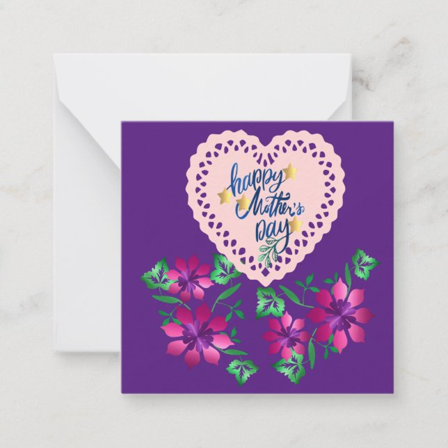 Mothers Day Greeting Card (Front)