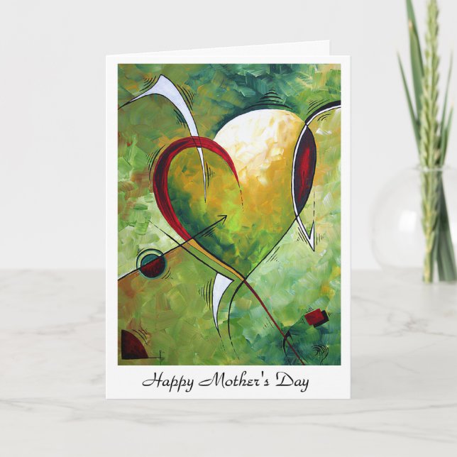 Mother's Day Greeting Card Design by MADART (Front)