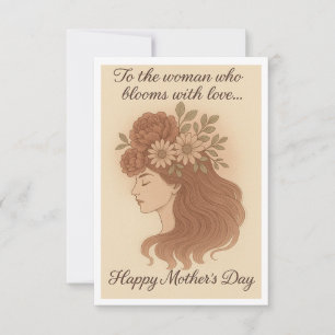 Mother's Day Greeting Card - Floral Love Edition