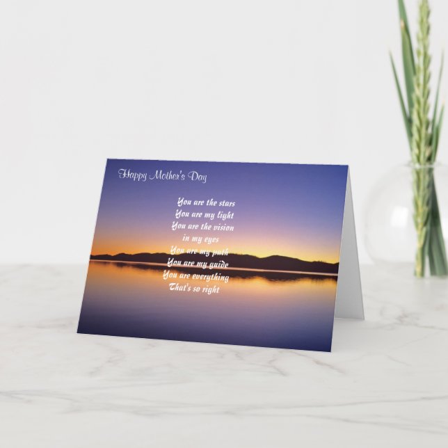 Mother's day greeting cards (Front)