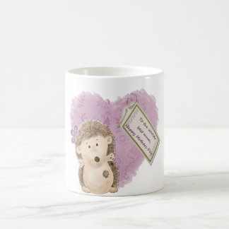 Mothers Day Hedgehog - Classic White Mug