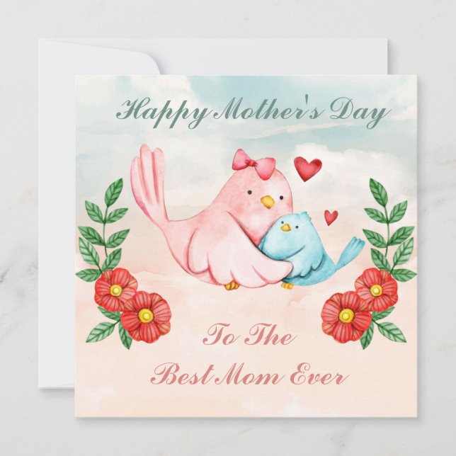 Mother's Day  Holiday Card (Front)