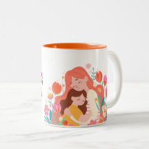 ❤️ Mother's Day Hug Mug – Love in Full Bloom ❤️