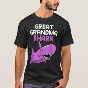Mother's Day  Humour For Great Grandma Shark 1 T-Shirt