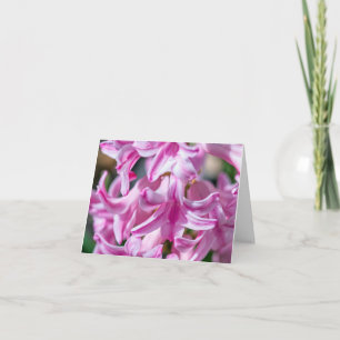 Mother's Day Hyacinth Customisable Greeting Card