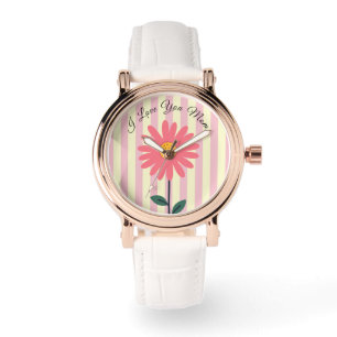 Mothers Day,I Love You Mum,Best Mum Ever,Modern Watch