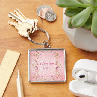 Mothers Day, I Love You Mum Key Ring