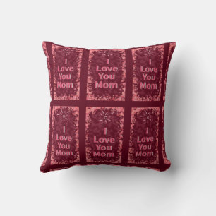 Mother's Day, I love you, Throw Pillow