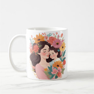 Mothers Day Illustrator Coffee Mug