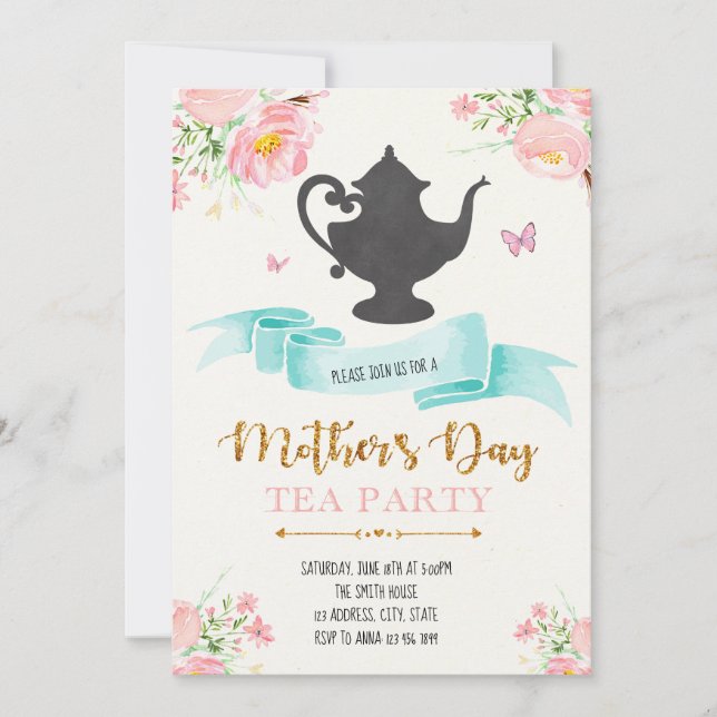 Mothers day invitation (Front)