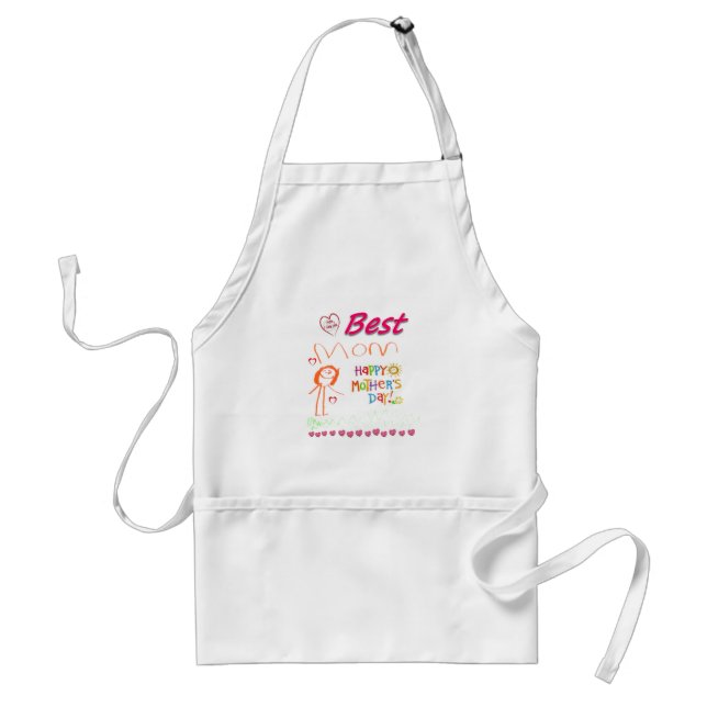 Mother's Day Kitchen Apron (Front)