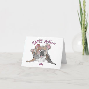 Mother's Day Koala Card