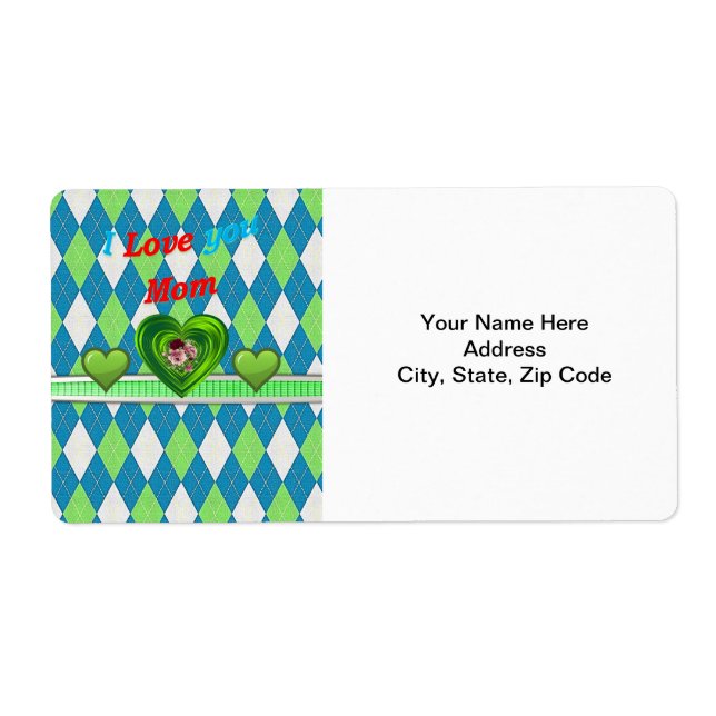 Mother's Day Labels (Front)